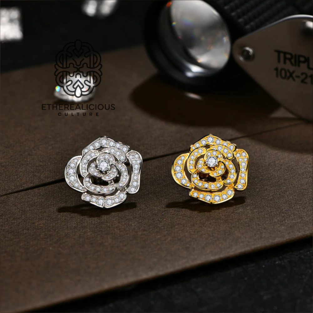 ROSE'S BLOOM - STUD EARRING