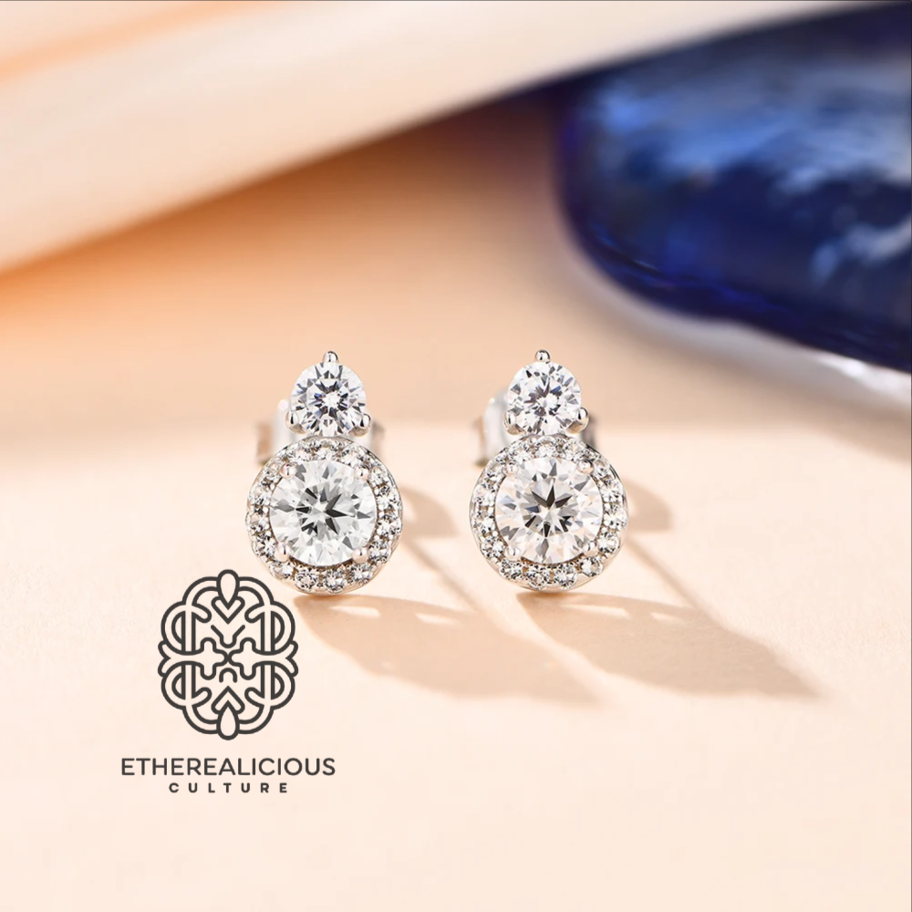 EVERGREEN'S GLOW - STUD EARRING