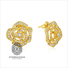 ROSE'S BLOOM - STUD EARRING